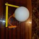 vintage wall ball light