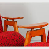 Pair of armchairs by Jaroslav Smidek produced by Ton circa 1960