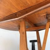 Table de vigneron en chêne, 1950