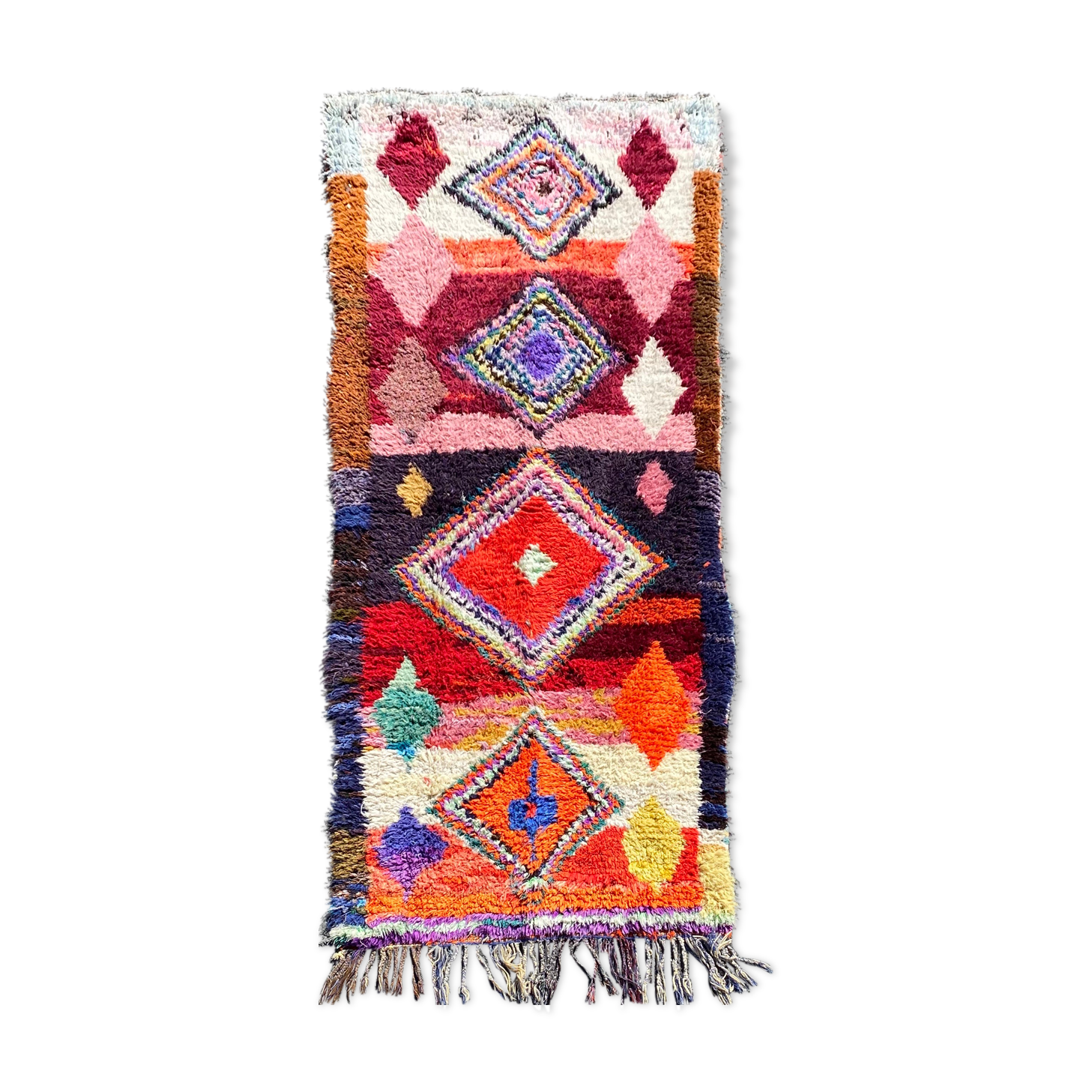 Vintage 150x280 cm berbere carpet