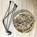 Tray on foot, 50s-60s