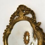 Miroir doré vintage