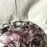 Trinket bowl signed glass paste
