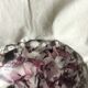 Trinket bowl signed glass paste