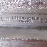 Candelabre 3 branches christofle en metal argente