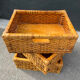 Rattan chest of drawers