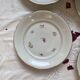 Set of 6 antique porcelain flat plates with gilding PL Limoges