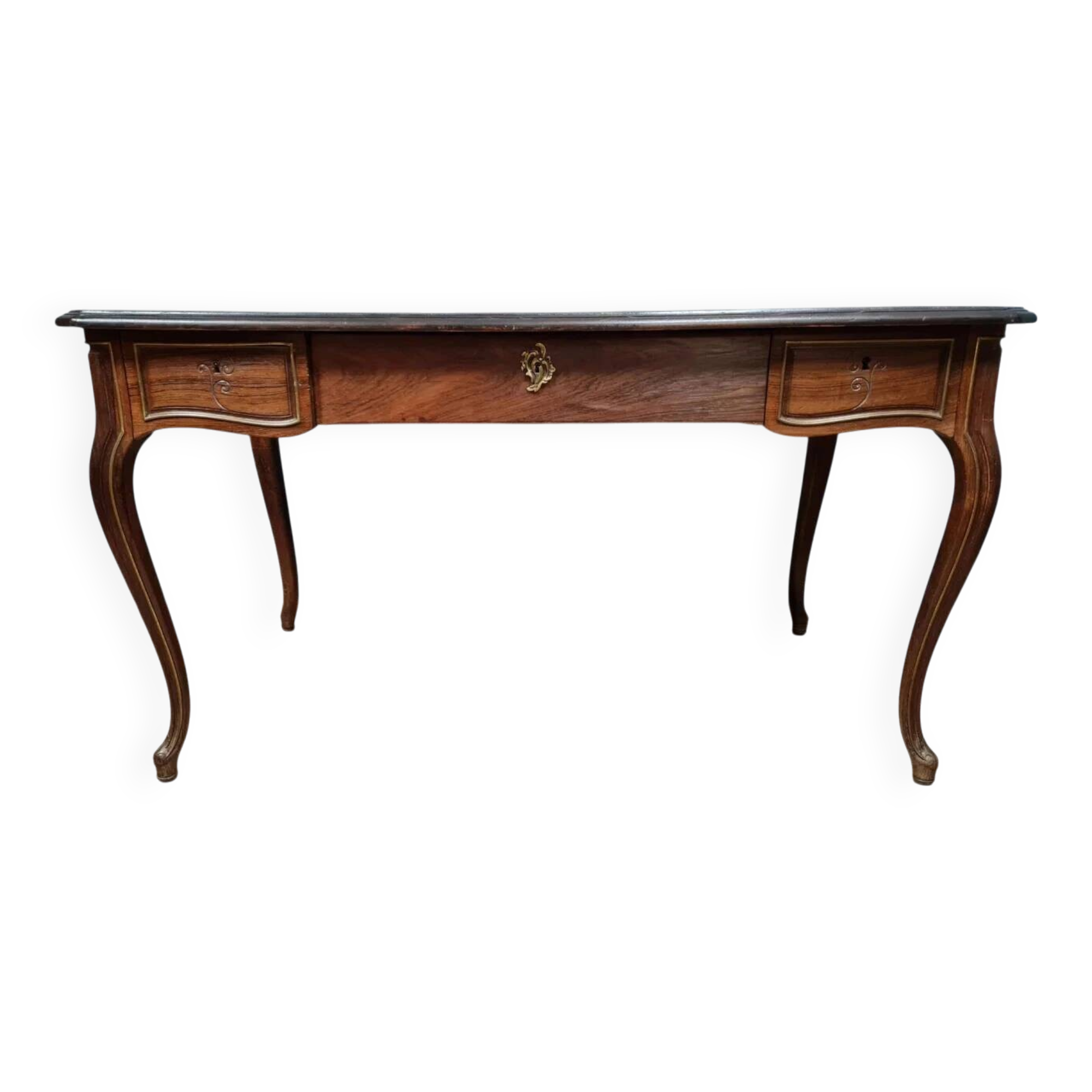 Louis XV style double-sided desk in rosewood circa 1850