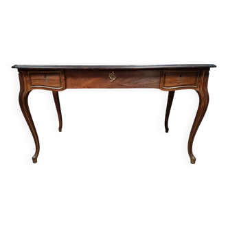 Louis XV style double-sided desk in rosewood circa 1850