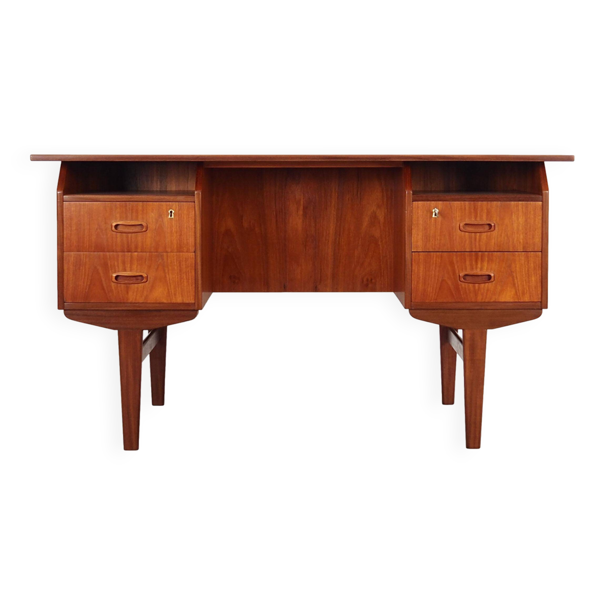 Teak desk, Danish design, 1970s, production: Denmark