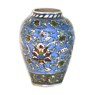 Vase en céramique iznic Turquie art ottoman 19ème