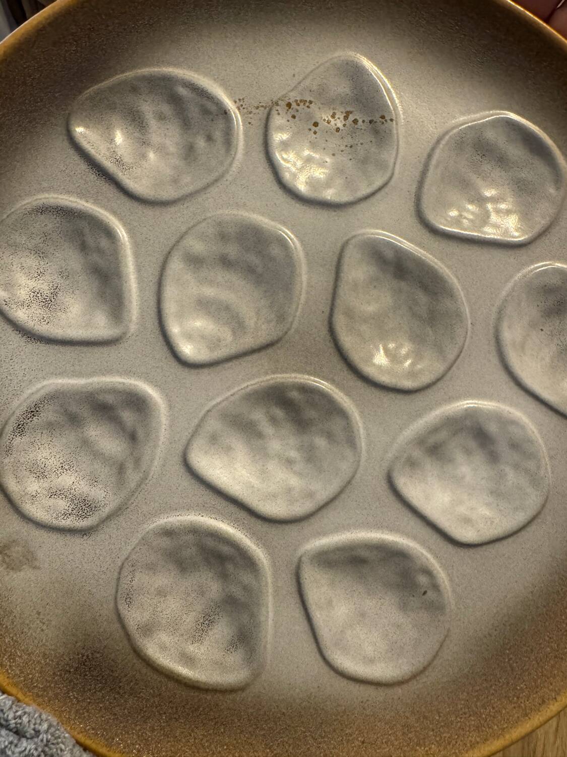 Niderviller oyster presentation plate