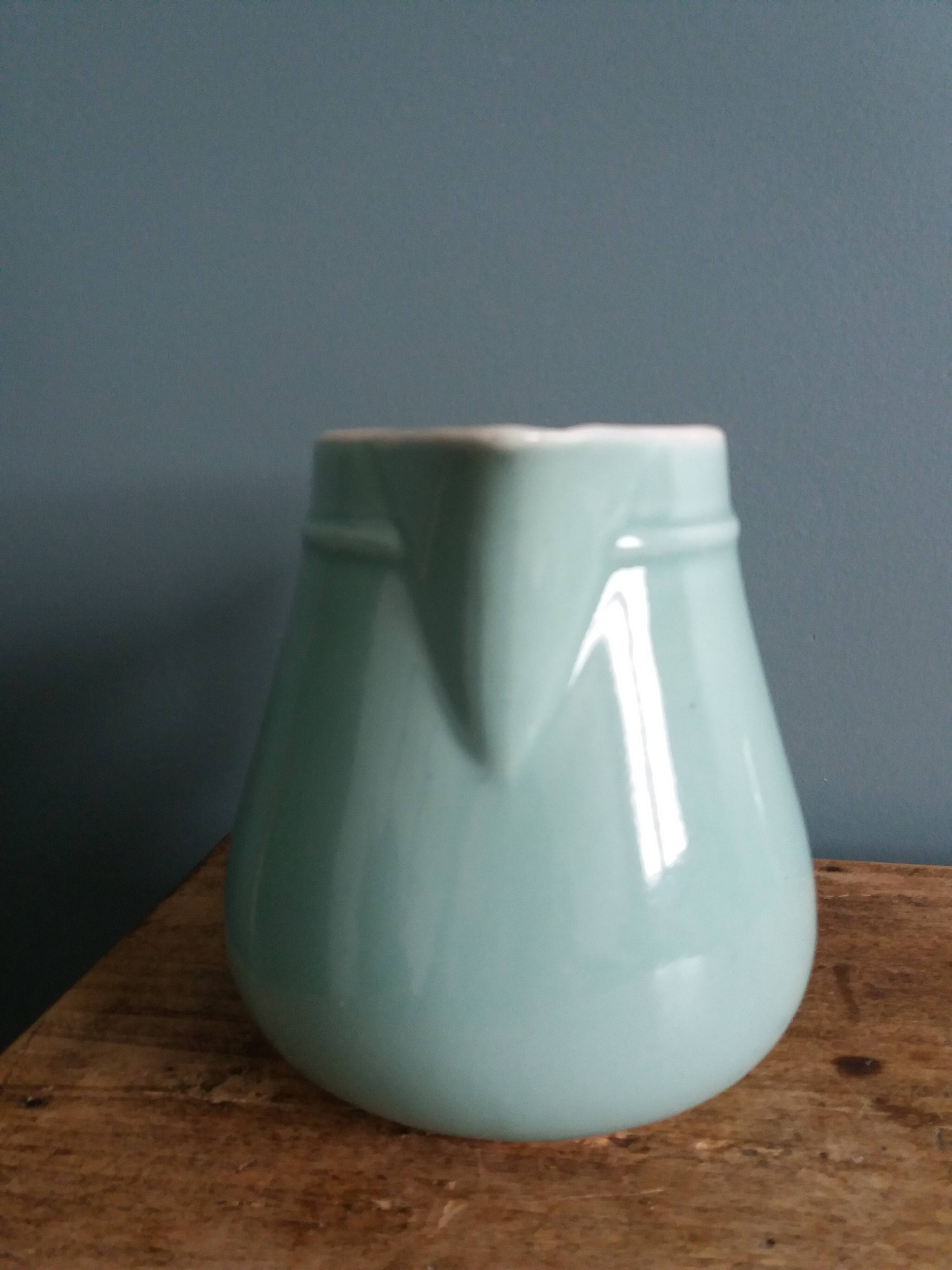 Saint Uze stoneware pitcher stamped Revol