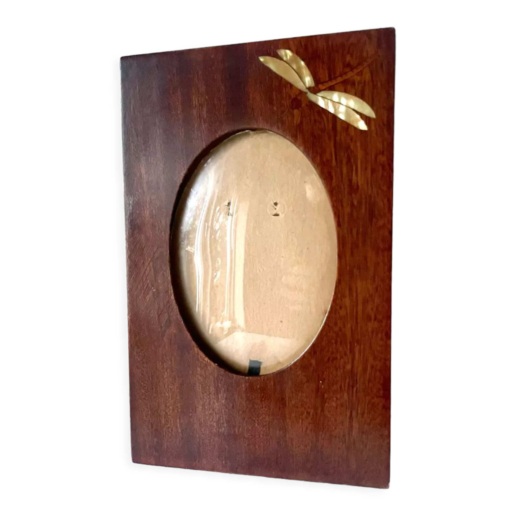 Art nouveau wood frame