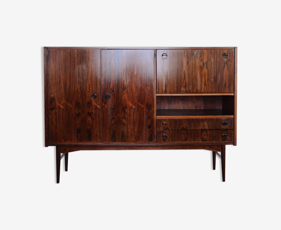 Buffet scandinave en palissandre