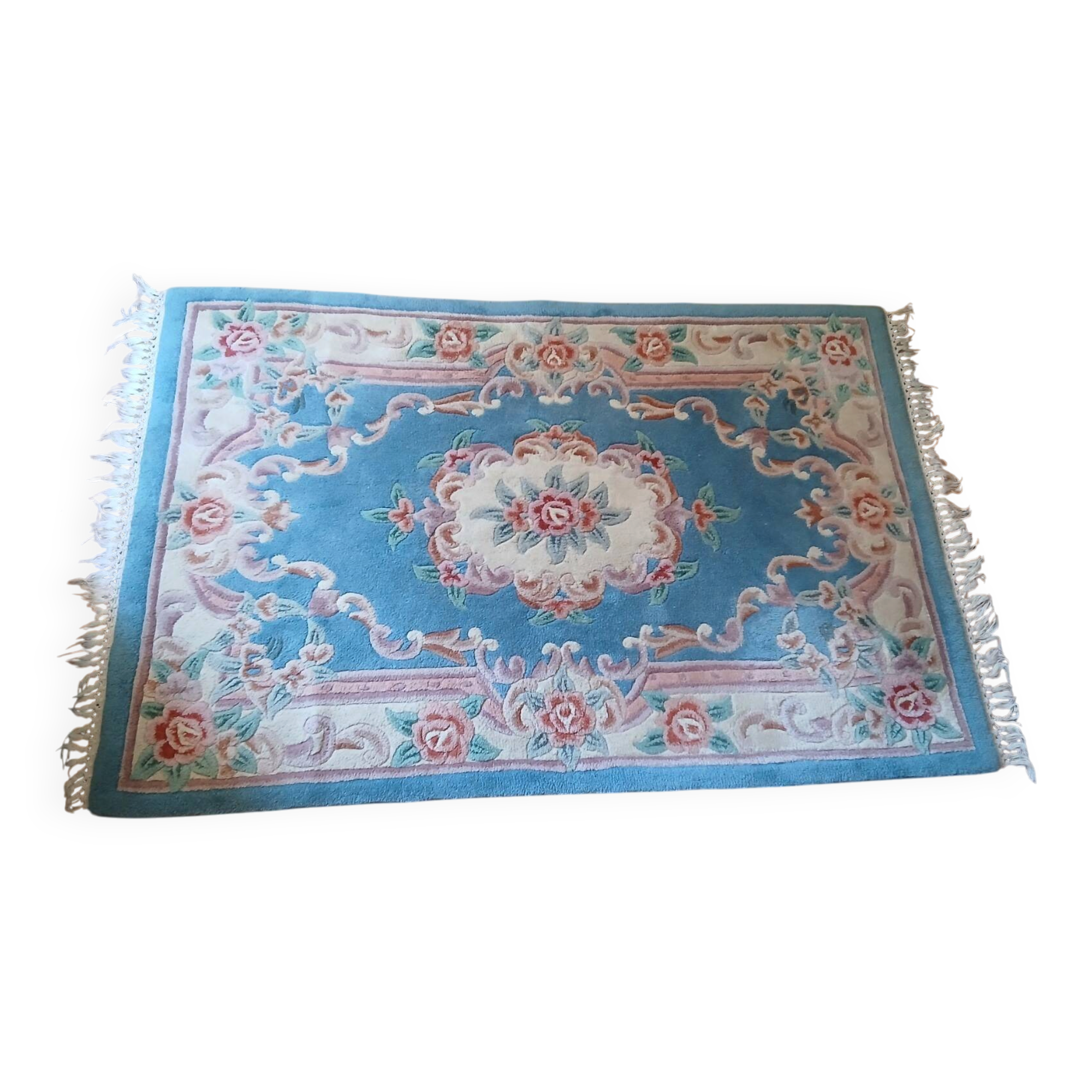 Tapis Pagoda chinois laine fait main 183 X 122