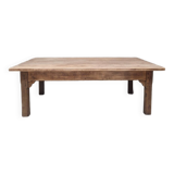 Grande table basse de ferme