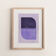 Abstract painting on paper 30x40 signed eawy
