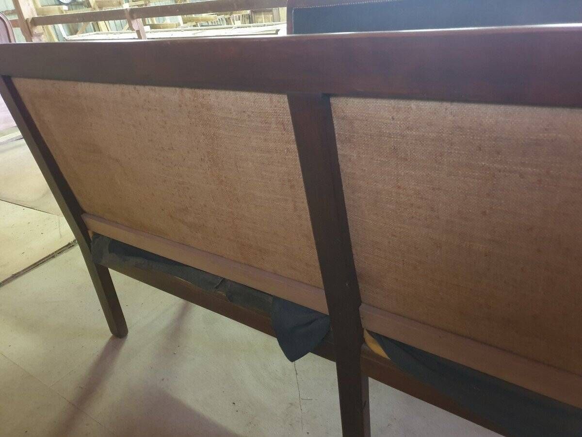 Elegant Pair of Long Café Benches - Early 20th Century