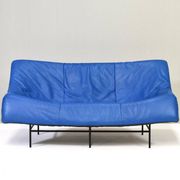 Butterfly sofa in leather by Gerard Van Den Berg for Montis, Netherlands, 1980s