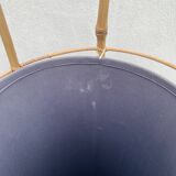 Lampadaire Louis Sognot en bambou et coton, 1950