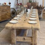 Very large renovated farmhouse table