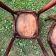 Set of 6 Thonet and Fishel bistro chairs, early 20th century