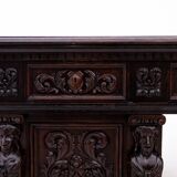 Antique desk from the late 19th century, Western Europe.