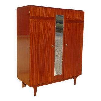 Rosewood veneer wardrobe, 1970s