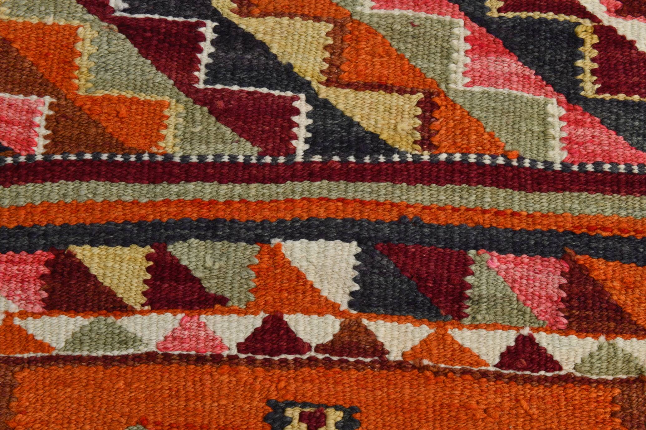 3x10 Vintage Kilim Runner Rug, 94x304Cm