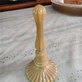 Serviteur de table sur pivot opaline de foire caramel