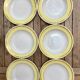 Set de 6 assiettes creuses Luneville modèle Libourne