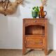 Bedside table - Art Deco wooden side table