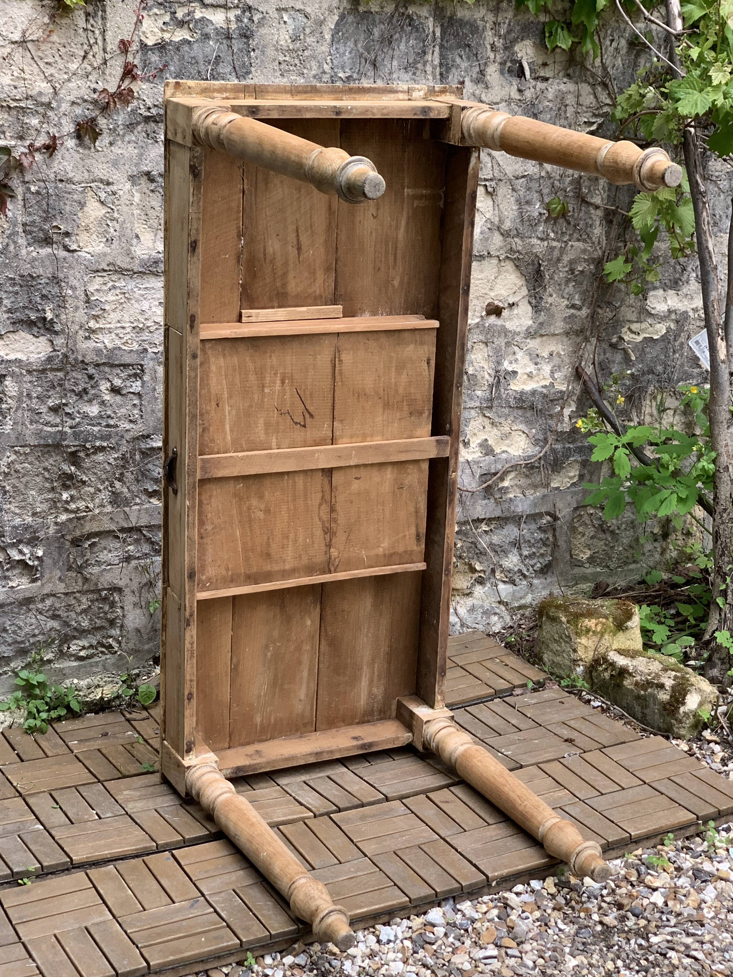 Raw wood farm table 1920