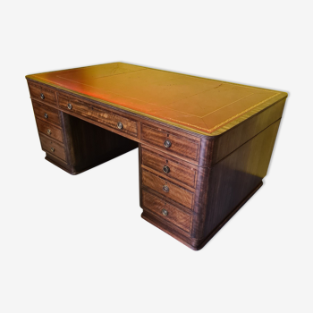 Antique English Desk With Rosewood Veneer, from around 1900