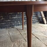 Vintage dining expandable room table