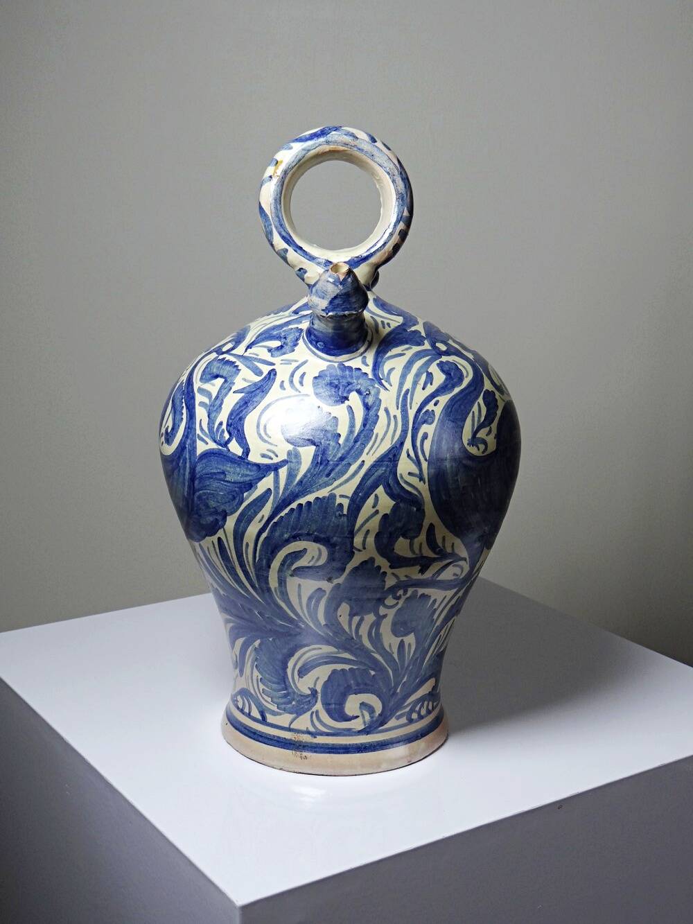 Large Spanish majolica jug Domingo Punter 1952