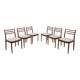 Mid-century teak dining chairs by Victor Wilkins for G-Plan, 1960s, set of 6