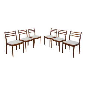 Mid-century teak dining chairs by Victor Wilkins for G-Plan, 1960s, set of 6