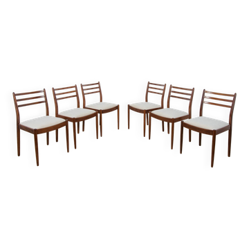 Mid-century teak dining chairs by Victor Wilkins for G-Plan, 1960s, set of 6