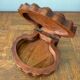 Wooden shell box – natural charm