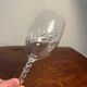 6 crystal wine and water stemmed glasses Fleury model