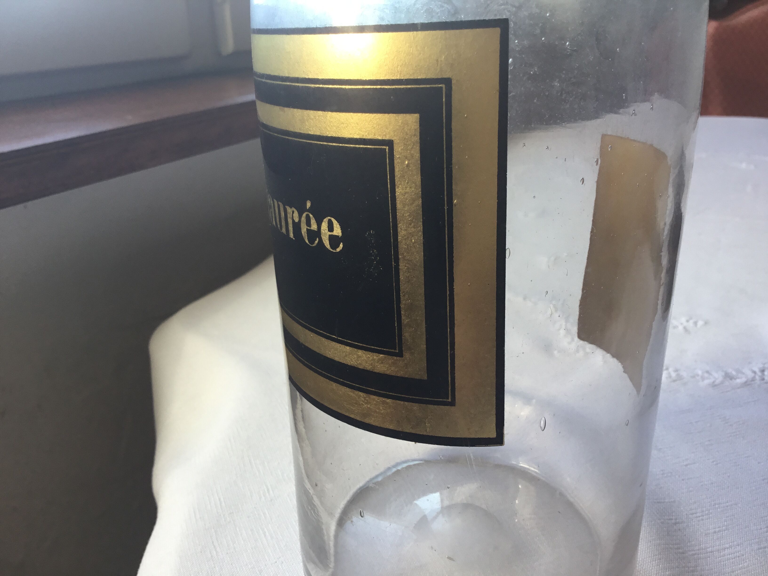 Centaurea apothecary bottle