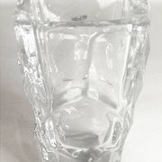 Crystal vase from Vannes, 1950s, height 21 cm.