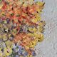 Tableau huile sur toile bouquet ancien
