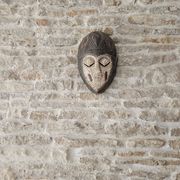 Ancient African mask (Tribe to be identified) Kwele Punu African tribal art