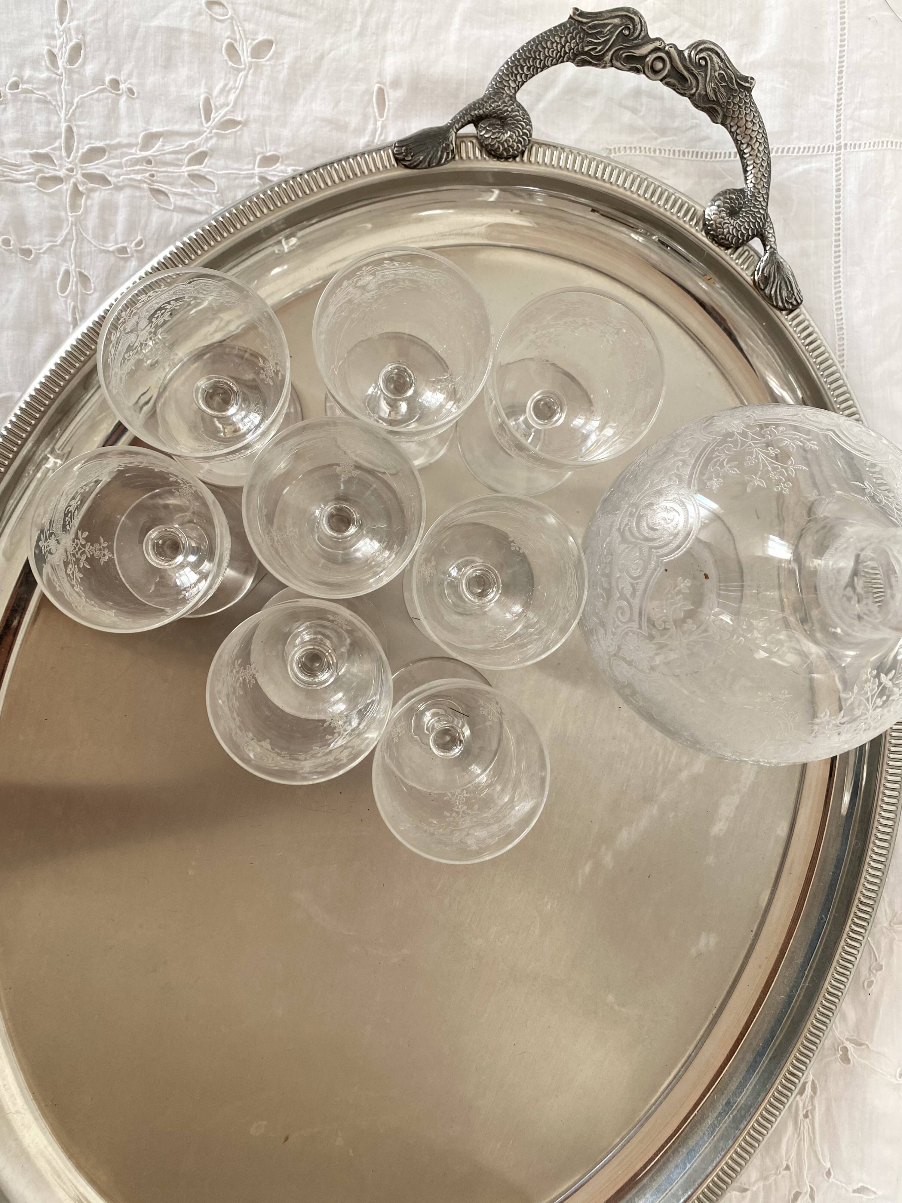 Jean Couzon stainless steel tray