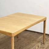 Mid-Century Modern Extendable Dining Table in Oak Wood by H.W. Klein for Bramin, 1960