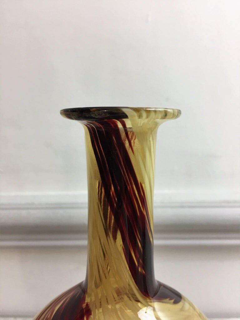 Pair of Murano inspired vase, nineteenth century