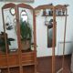 Carved wooden screen 4 panels